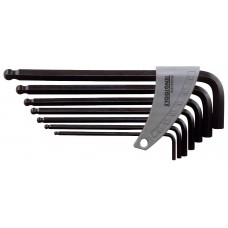 Šešiakampių HEX L-formos raktų rinkinys - Su rutuline galvute Teng Tools 1475-P1