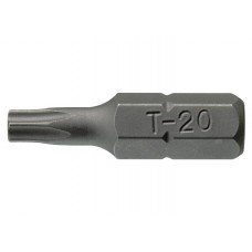 Torx tipo griovelių antgaliai TX20 Teng Tools (100VNT)