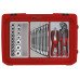 Kelioninis įrankių lagaminas 113 dalių Teng Tools SC01