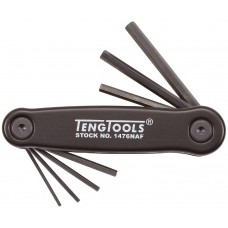 Šešiakampių HEX L-formos raktų rinkinys Teng Tools 1476NAF (Coliai)