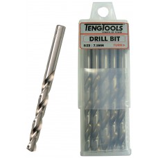 Trumpi spiraliniai grąžtai Teng Tools 2.5 mm