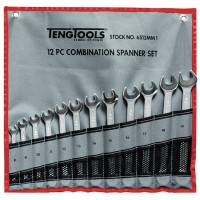 Kombinuotų veržliaraktčių rinkinys Teng Tools 6510MM 8-19 mm - Teng Tools Iš chromo vanadžio plieno.Kombinuotų raktų rinkinys Teng Tools 6510MM 8-19 mm - Teng Tools Iš chromo vanadžio plieno.