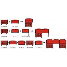 Panelių rinkinys vežimėliui Teng Tools TC-SL01 / TC-SL3AR