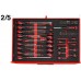 Įrankių vežimėlio viršutinė dėžė su įrankiais 280 dalių Teng Tools TCMME09B