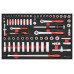 Įrankių vežimėlis 217 dalių Teng Tools TCMME217KA EVA