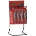 Peiliai su laužomomis geležtėmis stove DIS-710C Teng Tools (18MM)