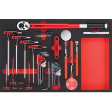 17 dalių Įrankių rinkinio Teng Tools TTEX17 Įdėklas