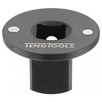 Pereinamasis smūginis kaklelis su fiksatoriumi Teng Tools Adapteris (universalus) 1/4-3/8 - Teng Tools Adapterį laiko magnetas - nereikia žiedo ir kaiščio.