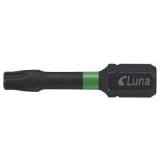 Torx tipo griovelių antgaliai TX15 Luna impact 32 mm (2 vnt.)