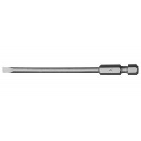 Ilgi 89 mm plokščio tipo antgaliai Teng Tools 0.8×4.0 mm - Teng Tools Ilgi antgaliai tiesiems grioveliams.Ilgi 89 mm plokščio tipo antgaliai Teng Tools 0.8×4.0 mm (1VNT) - Teng Tools Ilgi antgaliai tiesiems grioveliams.