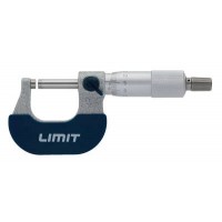 Išorinis mikrometras Limit MMA 0-25 mm - „Limit“ išorinis mikrometras su matine chromuota skale.