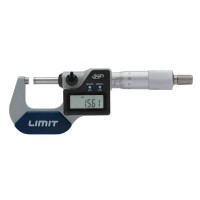 Skaitmeninis mikrometras Limit MDA 0-25 mm IP65 - Skaitmeninis mikrometras su kaltiniu rėmu ir atsparos klasė IP65(Dulkės ir drėgmei) - greitas matavimo rezultatų nuskaitymas.