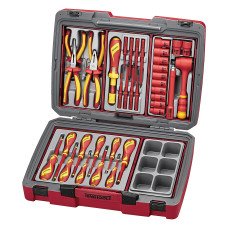 Įrankių lagaminas elektrikams 37 dalių Teng Tools TC-6T02 1000v
