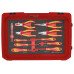 Kelioninis įrankių lagaminas elektrikams 56 dalių Teng Tools SCE3 1000v EVA