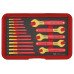 Kelioninis įrankių lagaminas elektrikams 52 dalių Teng Tools SCE5 1000v EVA