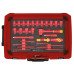 Kelioninis įrankių lagaminas elektrikams 52 dalių Teng Tools SCE5 1000v EVA
