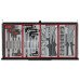 Įrankių vežimėlis JUODAS 1033 dalių Teng Tools TKS26B1033T PRO35TM