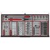 Įrankių vežimėlis JUODAS 1008 dalių Teng Tools TKW37B1008T PRO35TM