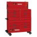 Įrankių vežimėlis 1295 dalių Teng Tools TKS53R1295T PRO35TM EVA