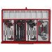 Įrankių vežimėlis 1295 dalių Teng Tools TKS53R1295T PRO35TM EVA