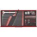 Įrankių vežimėlis 513 dalių Teng Tools TKW37R513F PRO35TM EVA