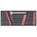 Įrankių vežimėlis 309 dalių Teng Tools TKW37R309FC PRO35TM EVA