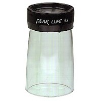 Dirbtuvinė lupa 10X 1961 - Limit Permatomas akrilo stikliukas apačioje užtikrina gerą matomumą.