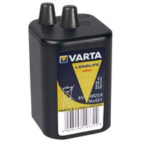 Speciali baterija Varta 430, 4R25 6V - „Varta“ skirta žibintuvėliams, lempoms, mirksinčioms lemputėms ir kt.