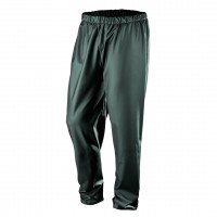 Rain trousers are perfect for rainy and windy weather conditions. The product is comfortable and does not limit movement. The clothing is intended for work in bad weather conditions and for private use, e.g. mushroom picking, walking on rainy days, etc. C